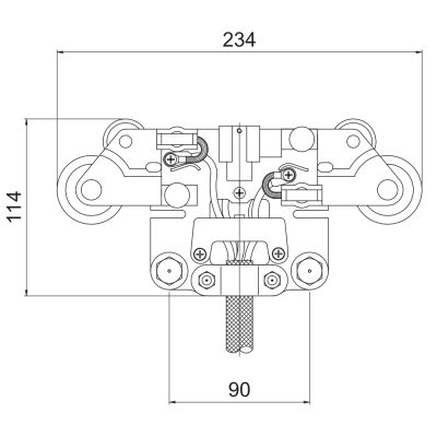Ρευματολήπτης κούρμπας 35A (4 καρβουνάκια)