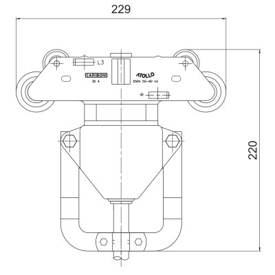 Ρευματολήπτης 35A (4 ή 5 καρβουνάκια)